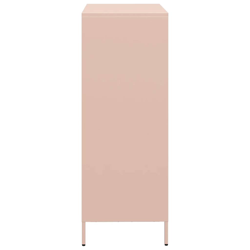 Highboard Rosa 68x39x103,5 cm Stahl