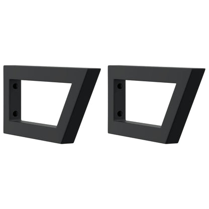 Waschbeckenregal Wandmontage Stahl und Massivholz Buche