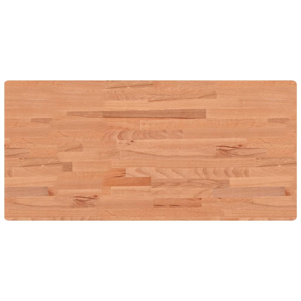 Waschbeckenregal Wandmontage Stahl und Massivholz Buche