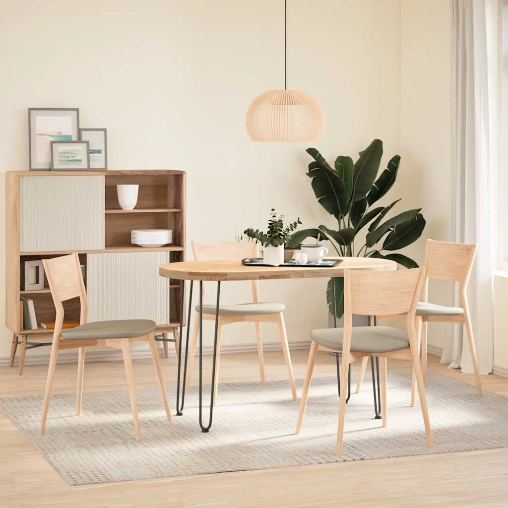 Haarnadelbeine für Konsolentische 4 Stk. Anthrazit 72 cm Massivstahl