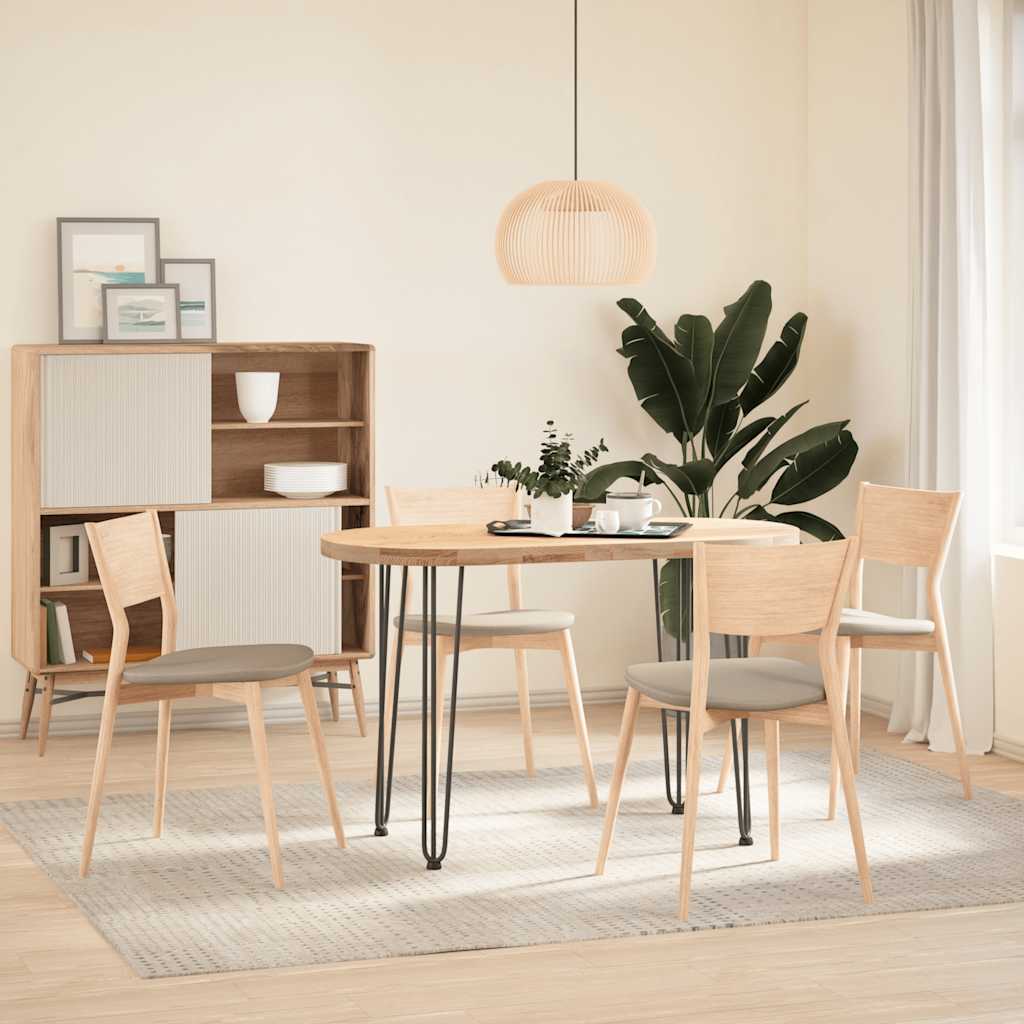 Haarnadelbeine für Konsolentische 4 Stk. Anthrazit 72 cm Massivstahl