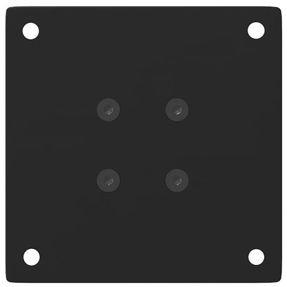 Couchtischbeine 4 Stk. Schwarz 30-32 cm Stahl