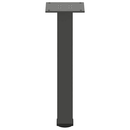 Couchtischbeine 4 Stk. Anthrazit 30-32 cm Stahl