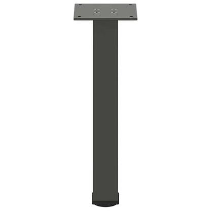 Couchtischbeine 4 Stk. Anthrazit 30-32 cm Stahl