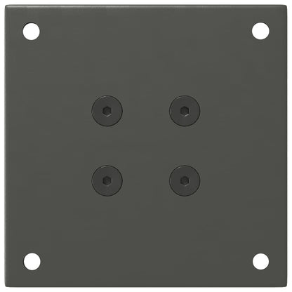 Couchtischbeine 4 Stk. Anthrazit 30-32 cm Stahl