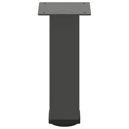 Couchtischbeine 4 Stk. Anthrazit 30-32 cm Stahl