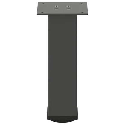Couchtischbeine 4 Stk. Anthrazit 30-32 cm Stahl