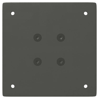 Couchtischbeine 4 Stk. Anthrazit 42-44 cm Stahl