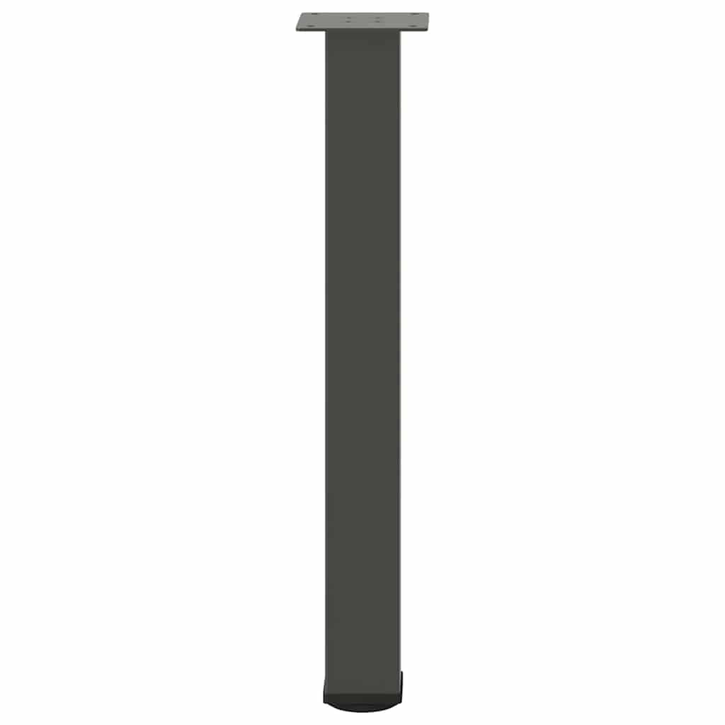 Konsolentischbeine 4 Stk. Anthrazit 72-74 cm Stahl