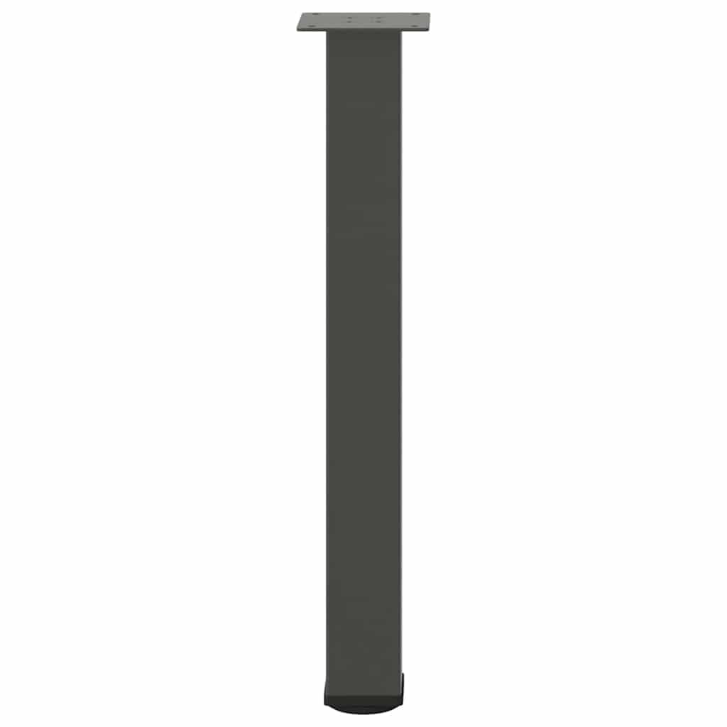 Konsolentischbeine 4 Stk. Anthrazit 72-74 cm Stahl