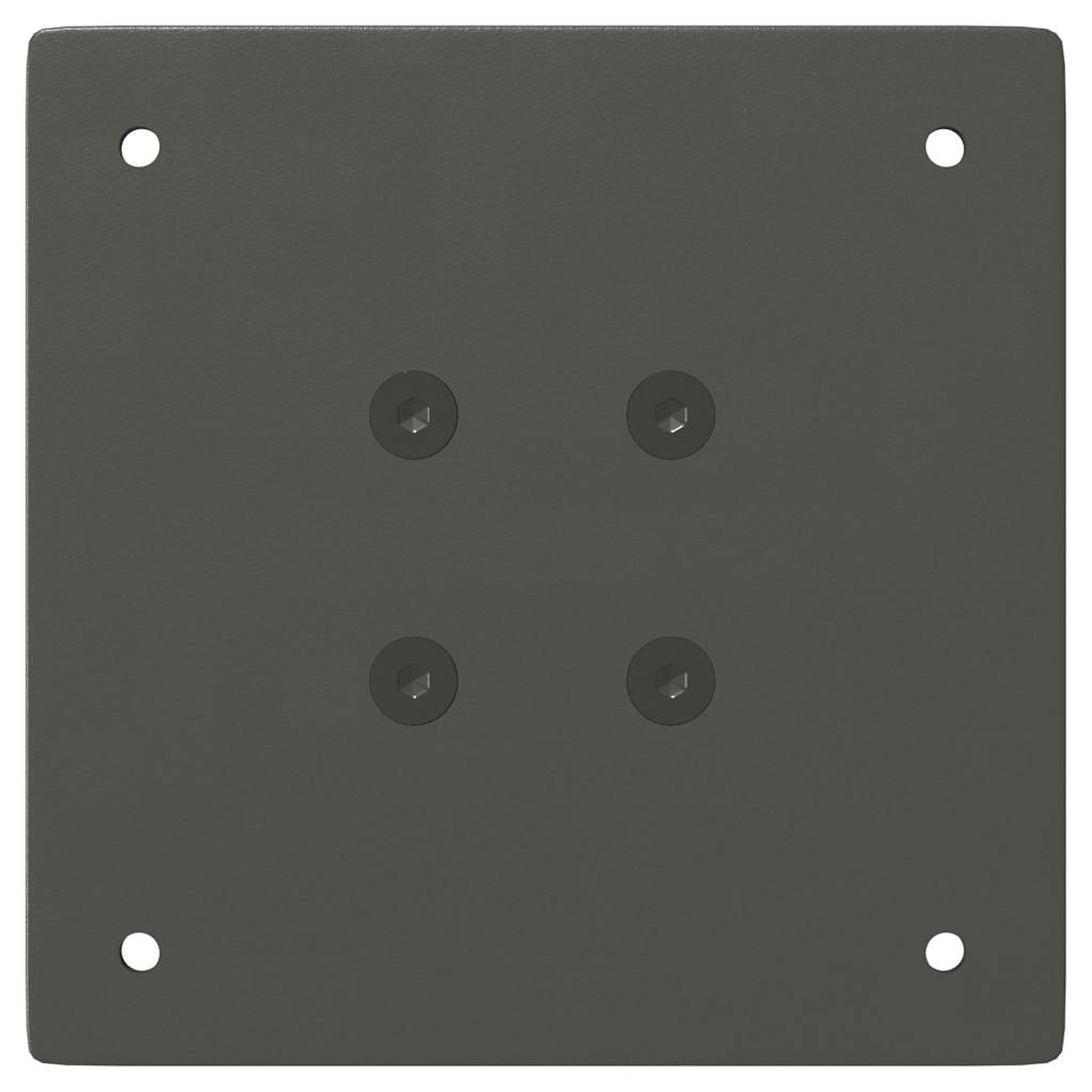 Konsolentischbeine 4 Stk. Anthrazit 72-74 cm Stahl