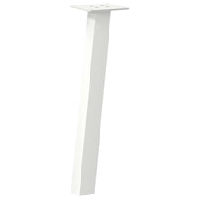 Couchtischbeine 4 Stk. Weiß 30 cm Stahl