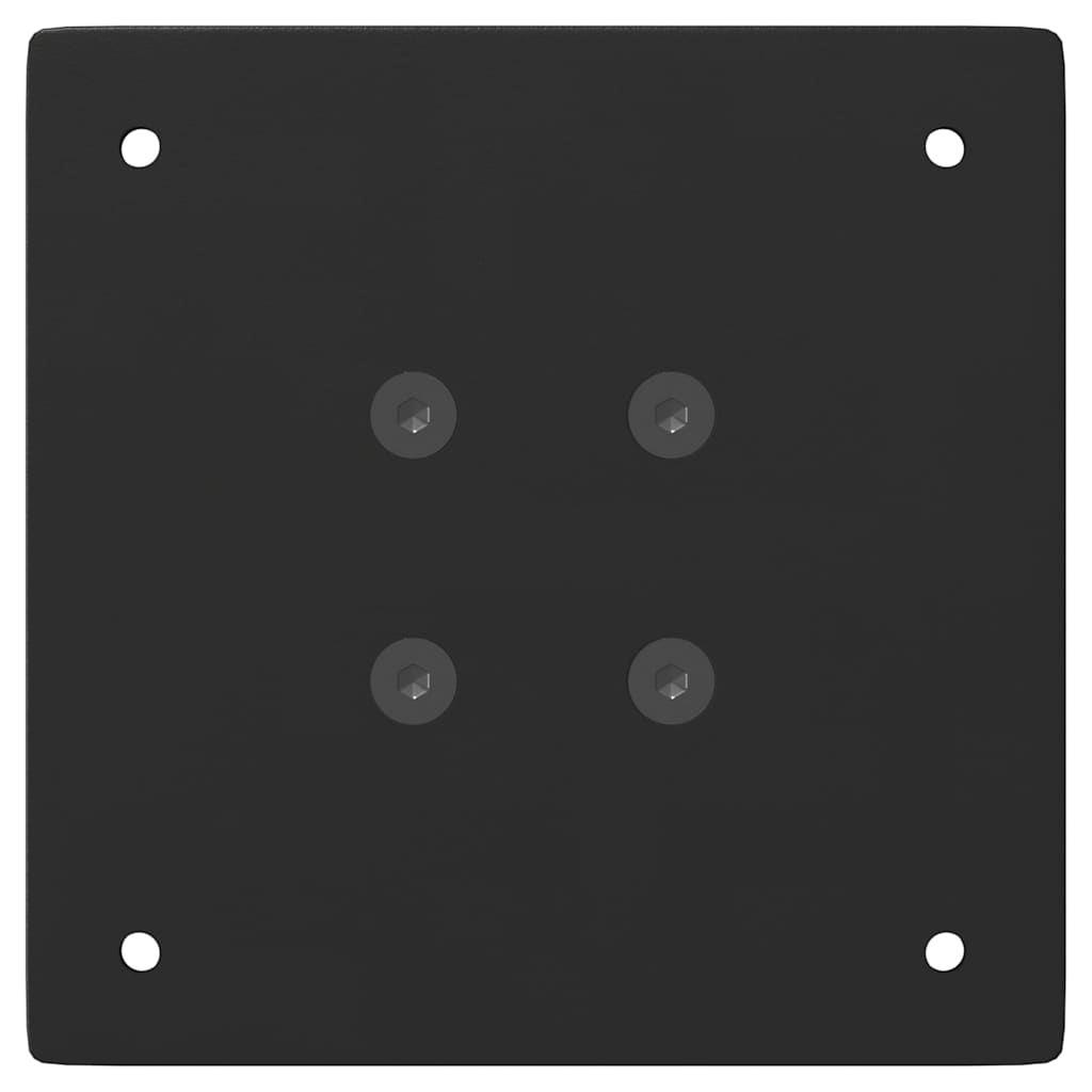 Couchtischbeine 4 Stk. Schwarz 42 cm Stahl