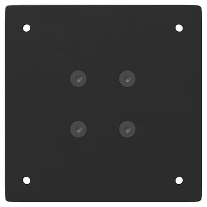 Konsolentischbeine 4 Stk. Schwarz 72 cm Stahl