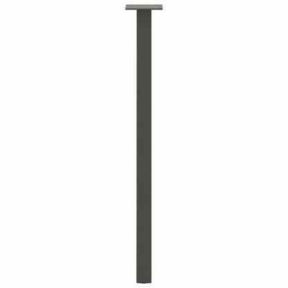 Konsolentischbeine 4 Stk. Anthrazit 72 cm Stahl