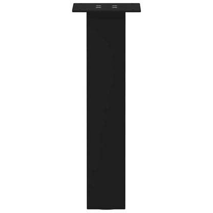 Couchtischbeine 4 Stk. Schwarz 30 cm Stahl