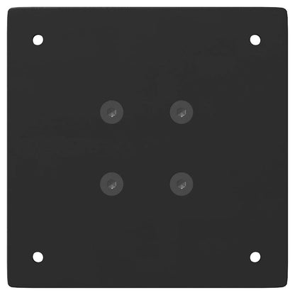 Couchtischbeine 4 Stk. Schwarz 30 cm Stahl