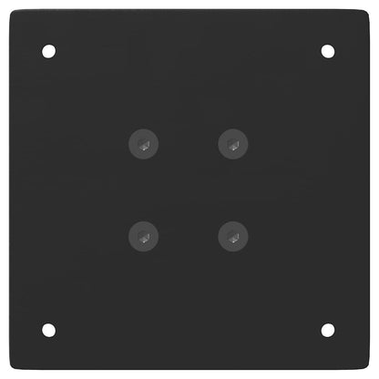 Couchtischbeine 4 Stk. Schwarz 42 cm Stahl