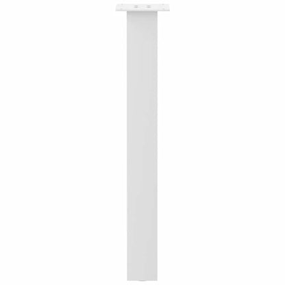 Konsolentischbeine 4 Stk. Weiß 72 cm Stahl