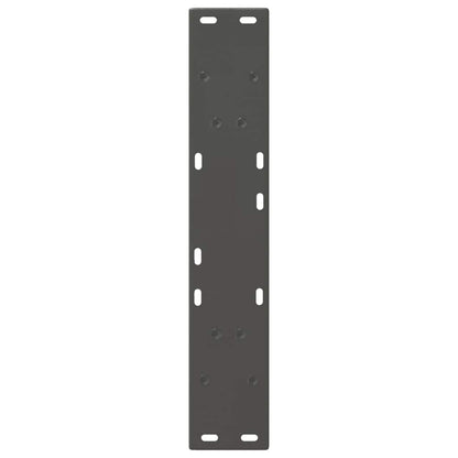 Esstischbeine V-Form 2 Stk. Anthrazit 50x(72-73,3) cm Stahl