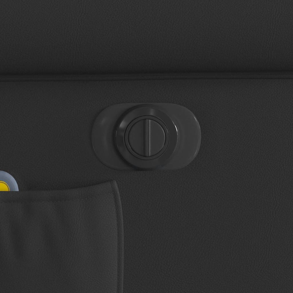 Massagesessel Aufstehhilfe Elektrisch Glänzend Schwarz Ja Elektrisches Neigungssystem