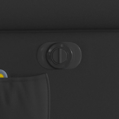 Massagesessel Aufstehhilfe Elektrisch Glänzend Schwarz Ja Elektrisches Neigungssystem