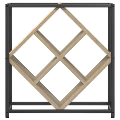 Weinregal Sonoma-Eiche 51 x 18 x 52,5 cm Holzwerkstoff