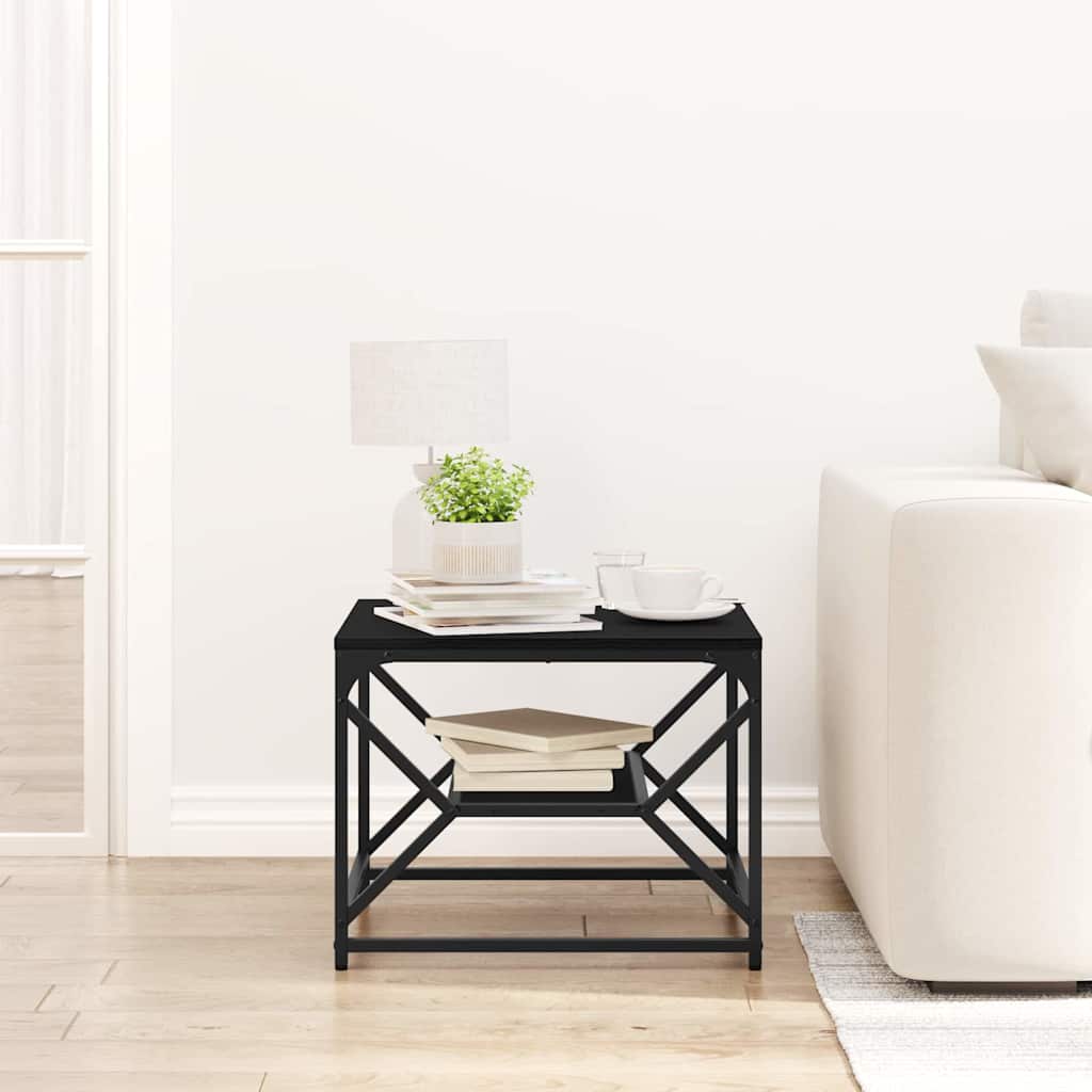 Couchtisch Schwarze Eiche 51 x 50 x 40 cm