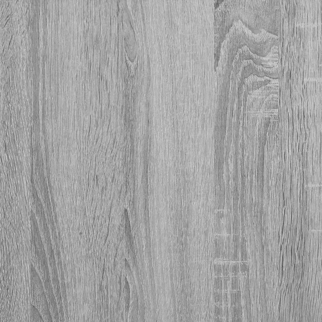 Couchtisch Grau Sonoma 51 x 50 x 40 cm Ingenieurholz und Stahl