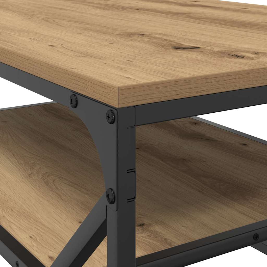 Couchtisch Eiche handwerklich 90 x 50 x 40 cm