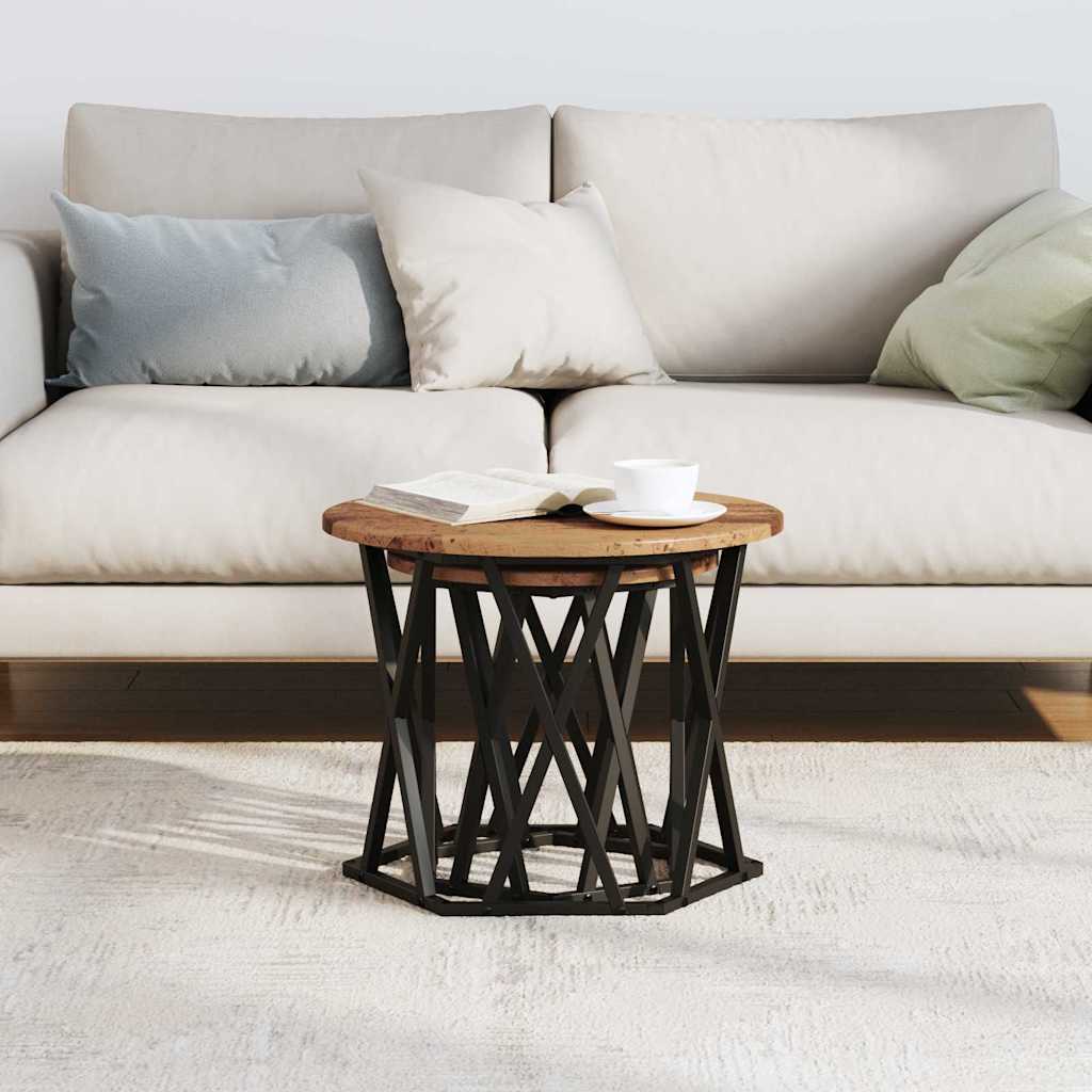 Beistelltisch 2 pcs Altholz 50 x 50 x 40 cm