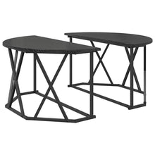 Couchtisch Schwarz Eichen-Optik 80 x 80 x 42 cm