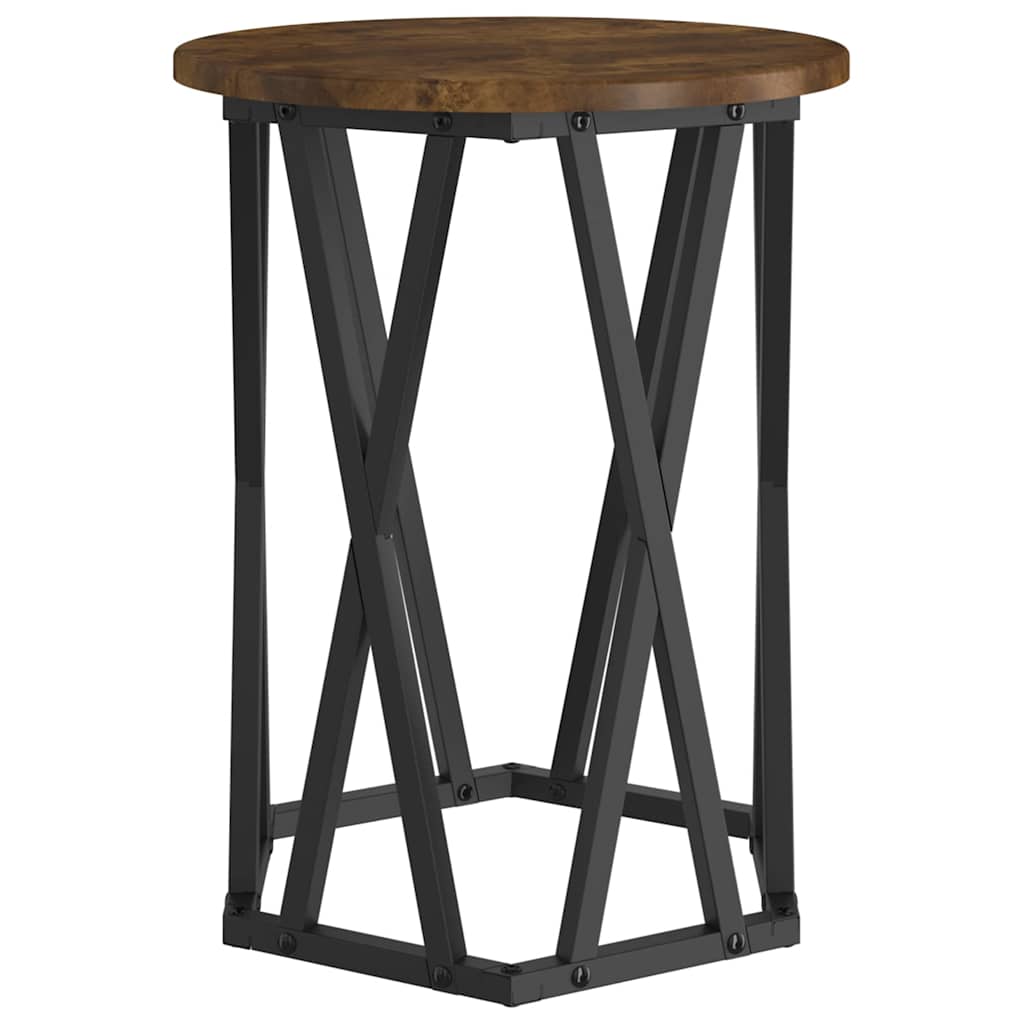 Couchtisch 2 pcs Räuchereiche 50 x 50 x 50 cm