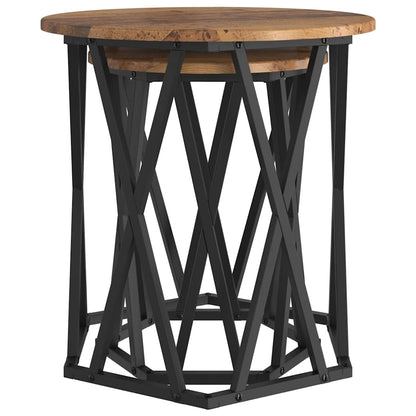 Couchtisch 2 pcs Altholz 50 x 50 x 50 cm