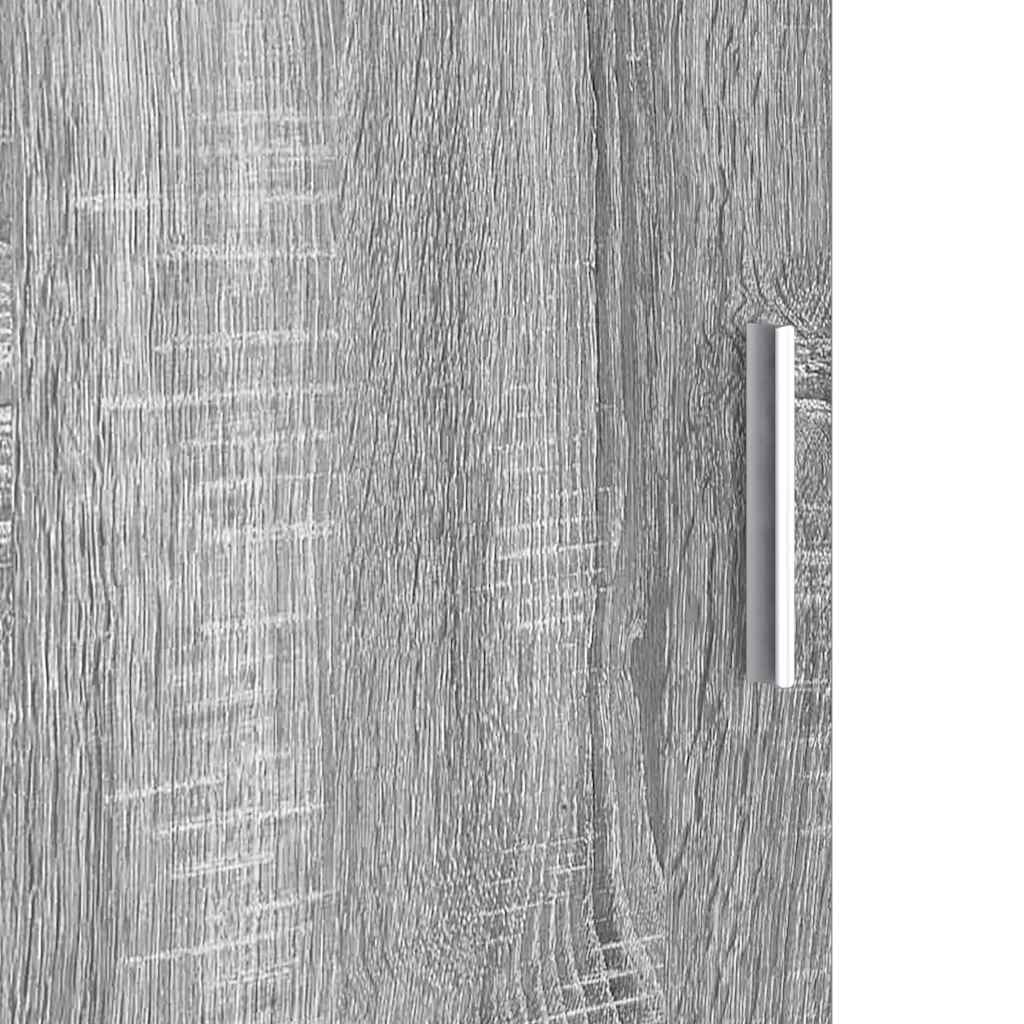 Highboard Grau Sonoma 35 x 39 x 168 cm Holzwerkstoff