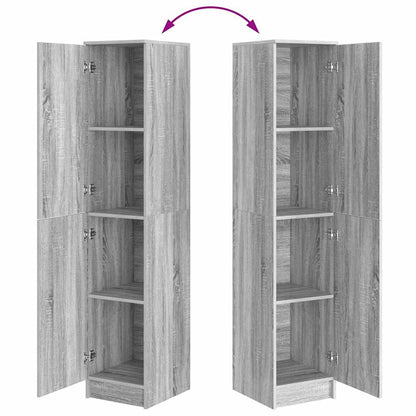 Highboard Grau Sonoma 35 x 39 x 168 cm Holzwerkstoff