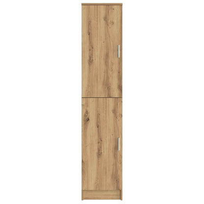 Highboard Eiche handwerklich 35 x 39 x 168 cm Holzwerkstoff