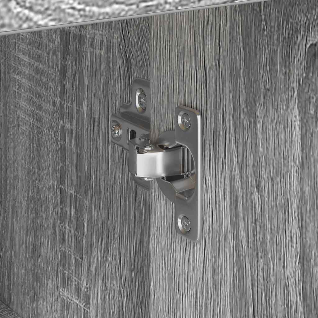 Sideboard Grau Sonoma 38 x 34,5 x 75 cm Holzwerkstoff