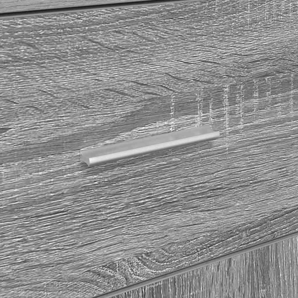 Sideboard Grau Sonoma 38 x 34,5 x 75 cm Holzwerkstoff