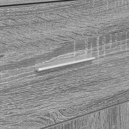 Sideboard Grau Sonoma 38 x 34,5 x 75 cm Holzwerkstoff