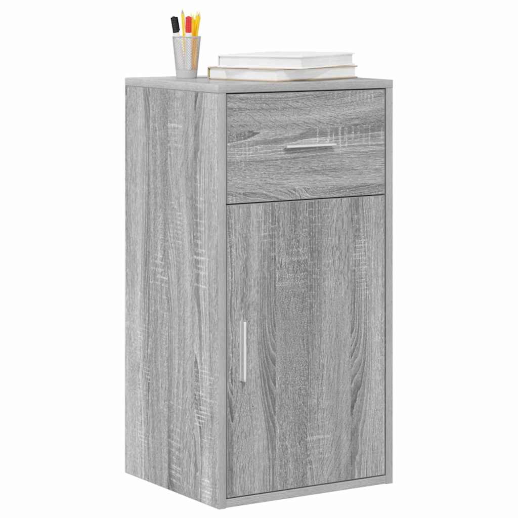 Sideboard Grau Sonoma 38 x 34,5 x 75 cm Holzwerkstoff