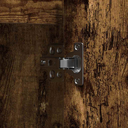 Sideboard Geräucherte Eiche 71 x 34,5 x 75 cm Holzwerkstoff