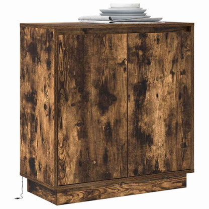 Sideboard Geräucherte Eiche 71 x 34,5 x 75 cm Holzwerkstoff