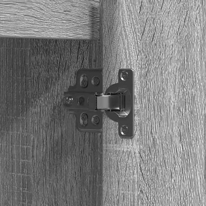 Sideboard mit Tür Graues Sonoma 71 x 34,5 x 75 cm Holzwerkstoff