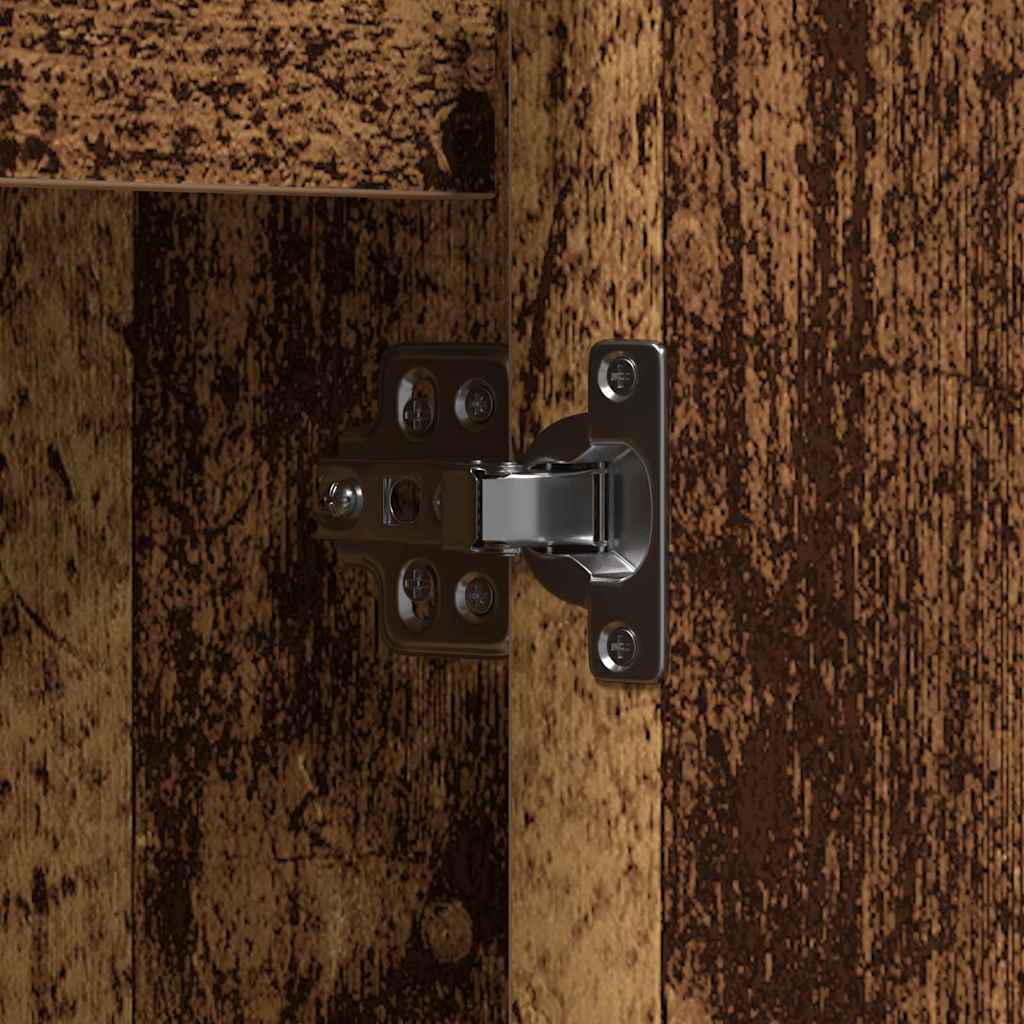 Sideboard mit Regal Altholz 71 x 34,5 x 75 cm Holzwerkstoff