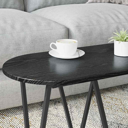 Couchtisch Schwarze Eiche 80 x 40 x 40,5 cm