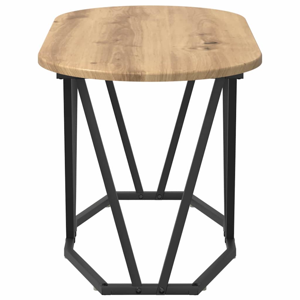 Couchtisch Eiche handwerklich 80 x 40 x 40,5 cm