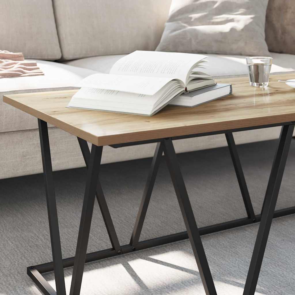 Couchtisch Eiche handwerklich 100 x 50 x 40 cm