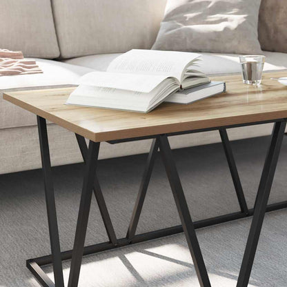 Couchtisch Eiche handwerklich 100 x 50 x 40 cm