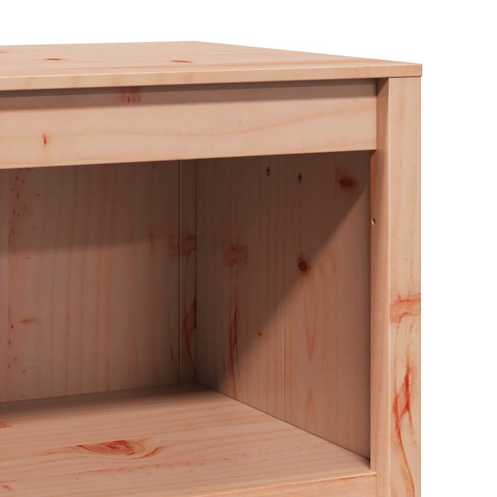 Küchenschrank Braun 106 x 55 x 92 cm Massives Douglasienholz